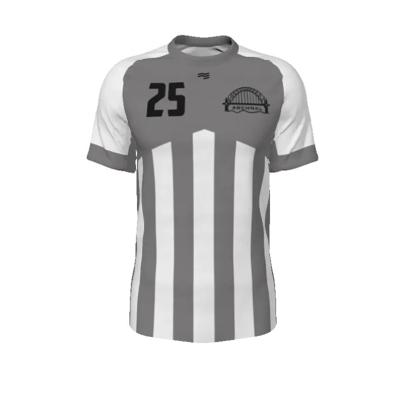 Gunners - Mens Raglan Soccer Jersey (4 items) sold by FE Custom