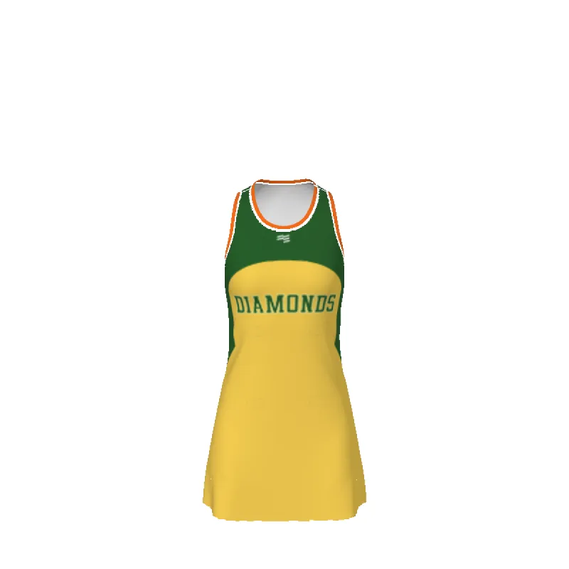 Diamonds - Womens Netball Dress (1 items) sold by FE Custom