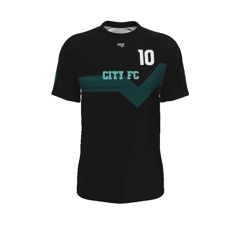 City FC - Mens Raglan Soccer Jersey (1 items) sold by FE Custom