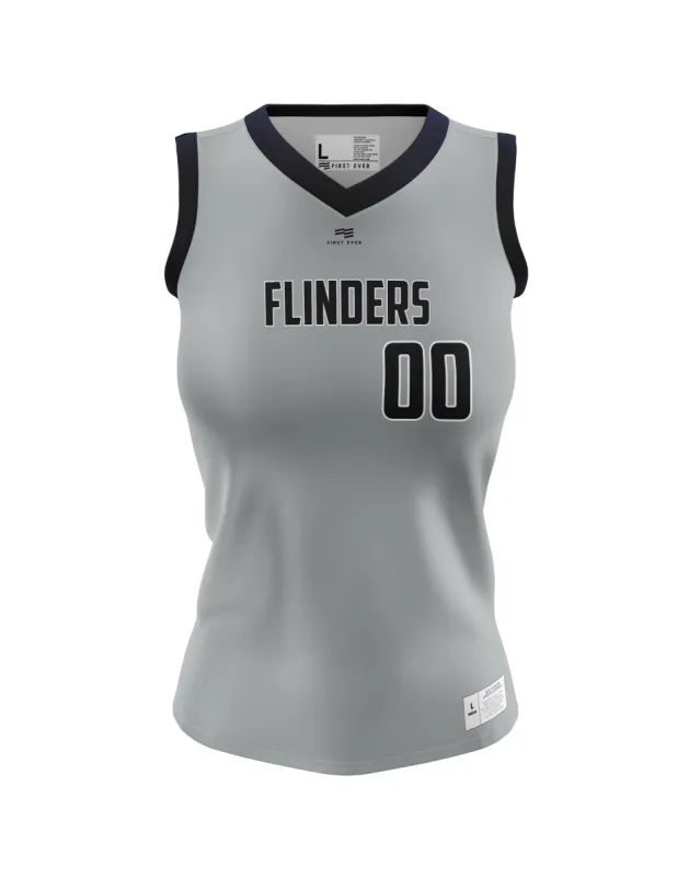 Flinders Basketball Jersey - Womens sold by FE Custom