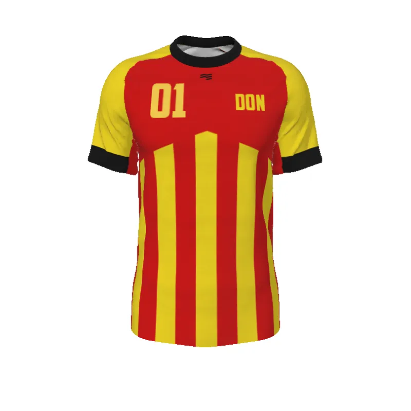 Gunners - Mens Raglan Soccer Jersey (1 items) made by FE Custom