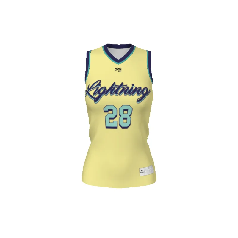 Big Apple - Womens V-Neck Jersey (1 items) sold by FE Custom