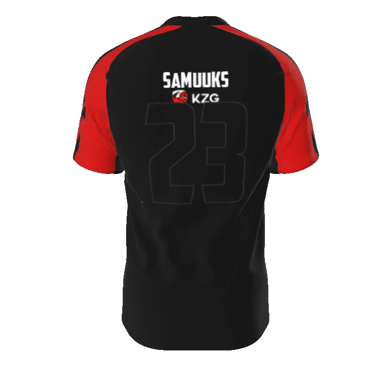 Fortuna - Mens Raglan Soccer Jersey (1 items) sold by FE Custom product image thumbnail 2