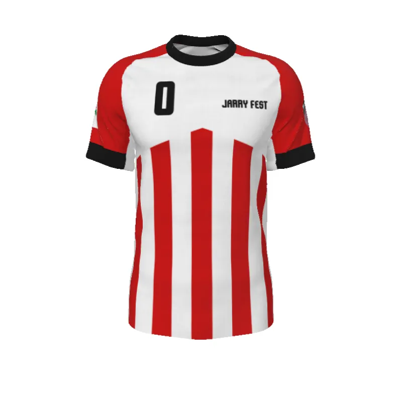 Gunners - Mens Raglan Soccer Jersey (1 items) sold by FE Custom