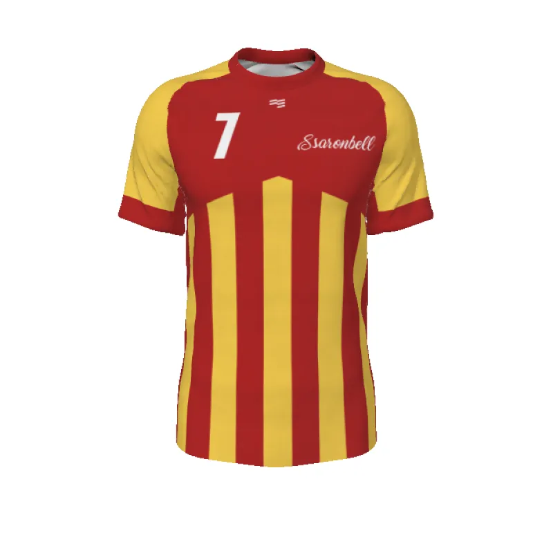 Gunners - Mens Raglan Soccer Jersey (1 items) sold by FE Custom