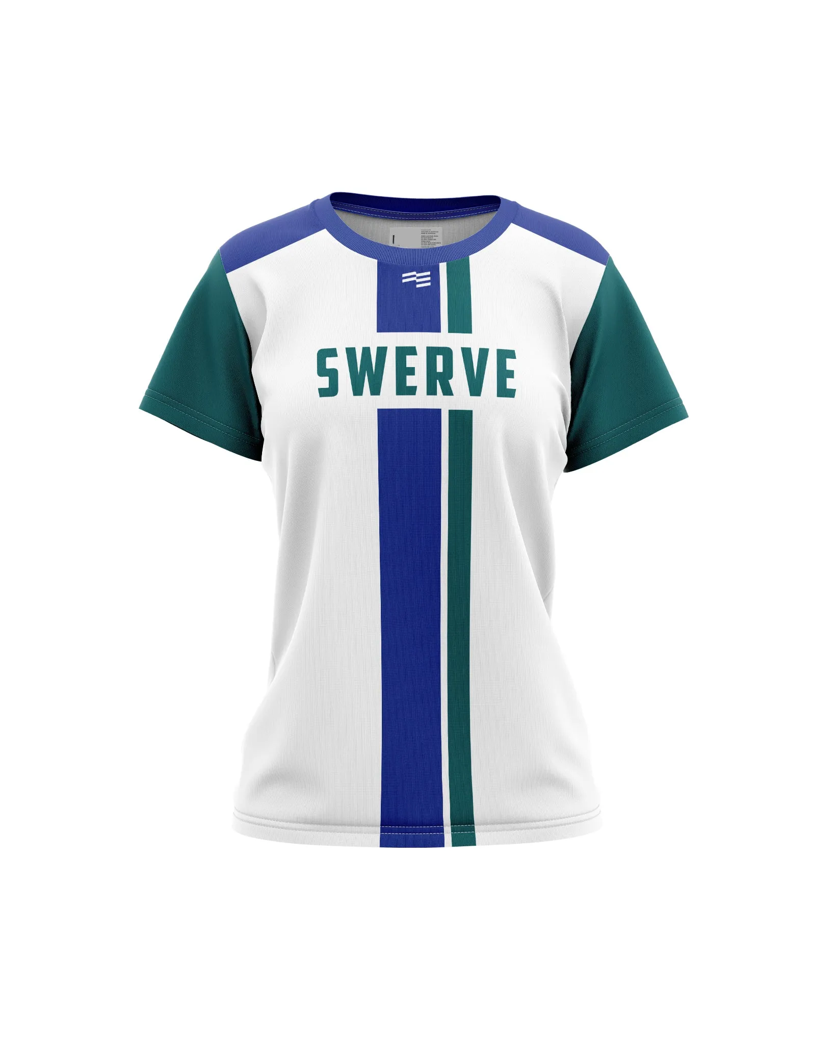 Swerve Tennis T-Shirt - Womens sold by FE Custom