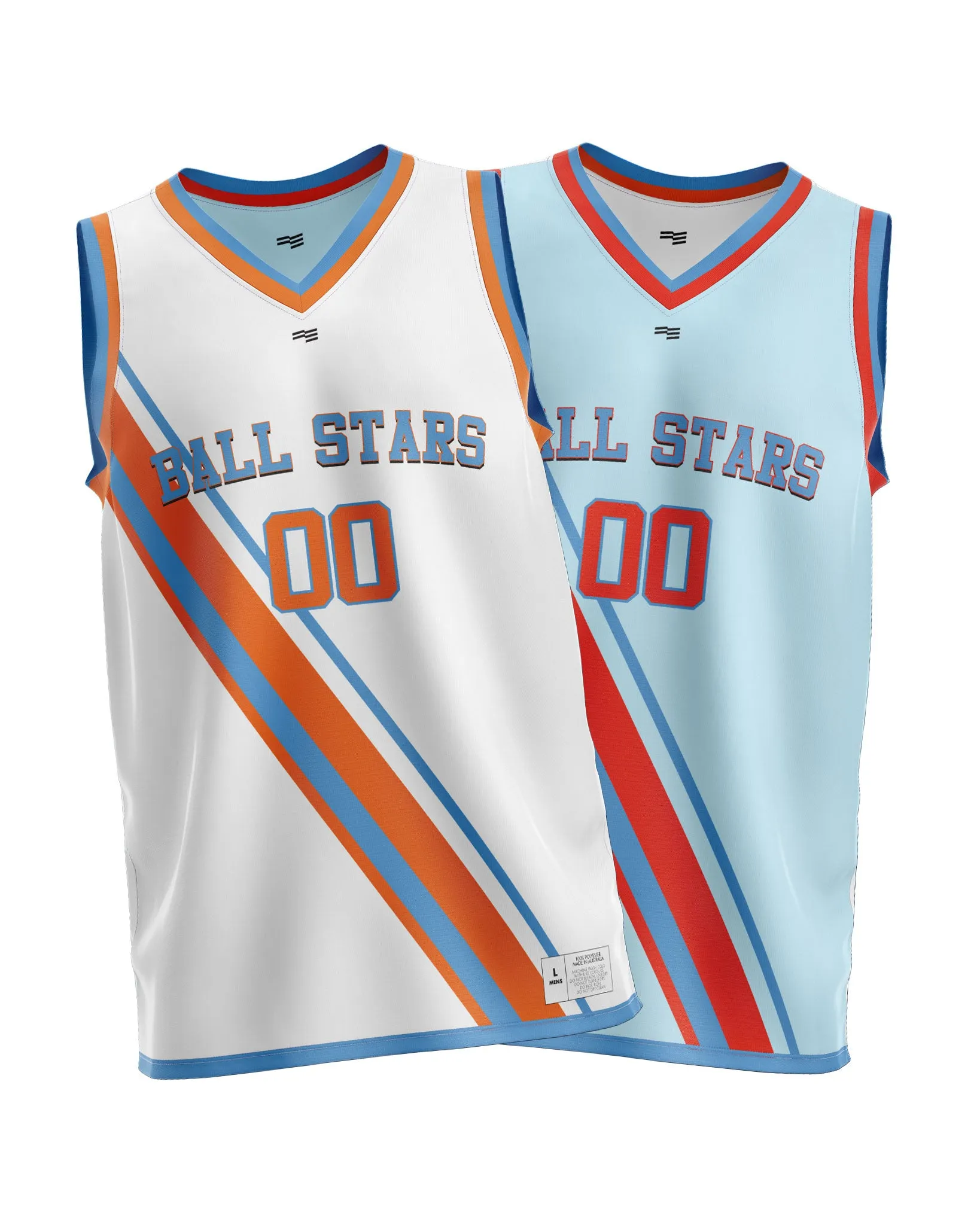 Ball Stars Reversible Jersey - Mens sold by FE Custom