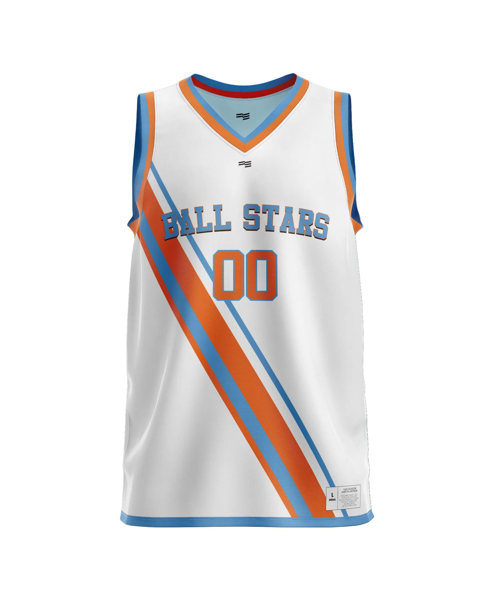 Ball Stars Reversible Jersey - Mens sold by FE Custom product image thumbnail 3