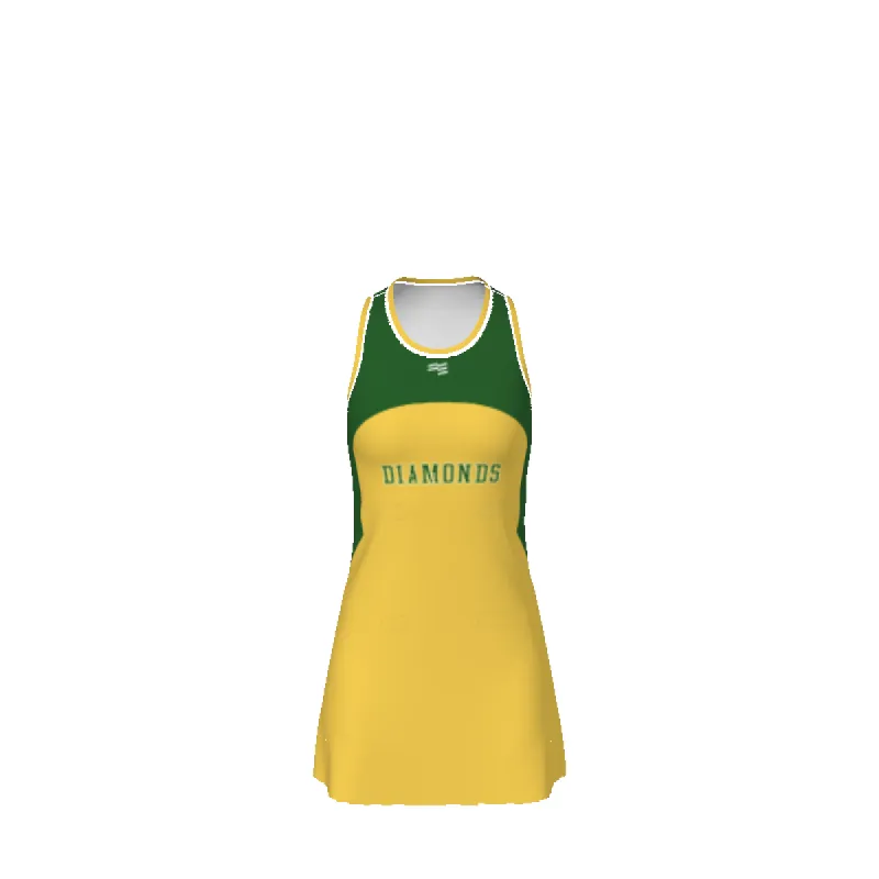 Diamonds - Womens Netball Dress (2 items) sold by FE Custom