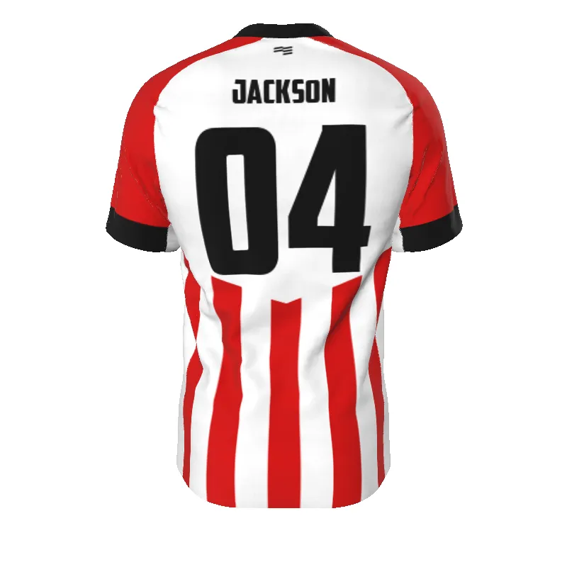 Gunners - Mens Raglan Soccer Jersey (1 items) sold by FE Custom product image thumbnail 2