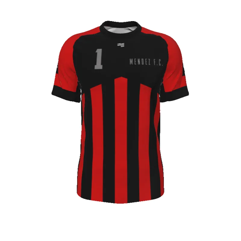 Gunners - Mens Raglan Soccer Jersey (1 items) sold by FE Custom