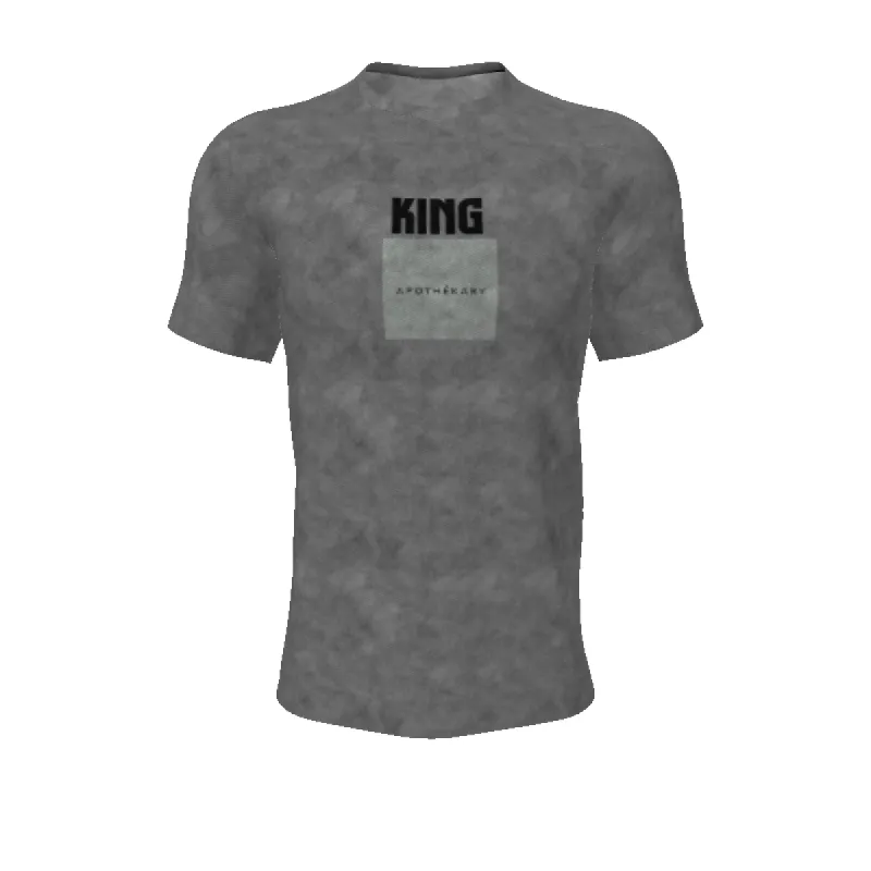 Grey - DTG Mens Tee-Front Print (1 items) sold by FE Custom