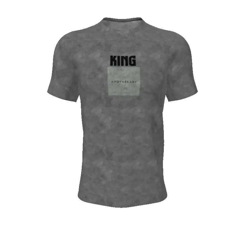 Grey - DTG Mens Tee-Front Print (1 items) sold by FE Custom