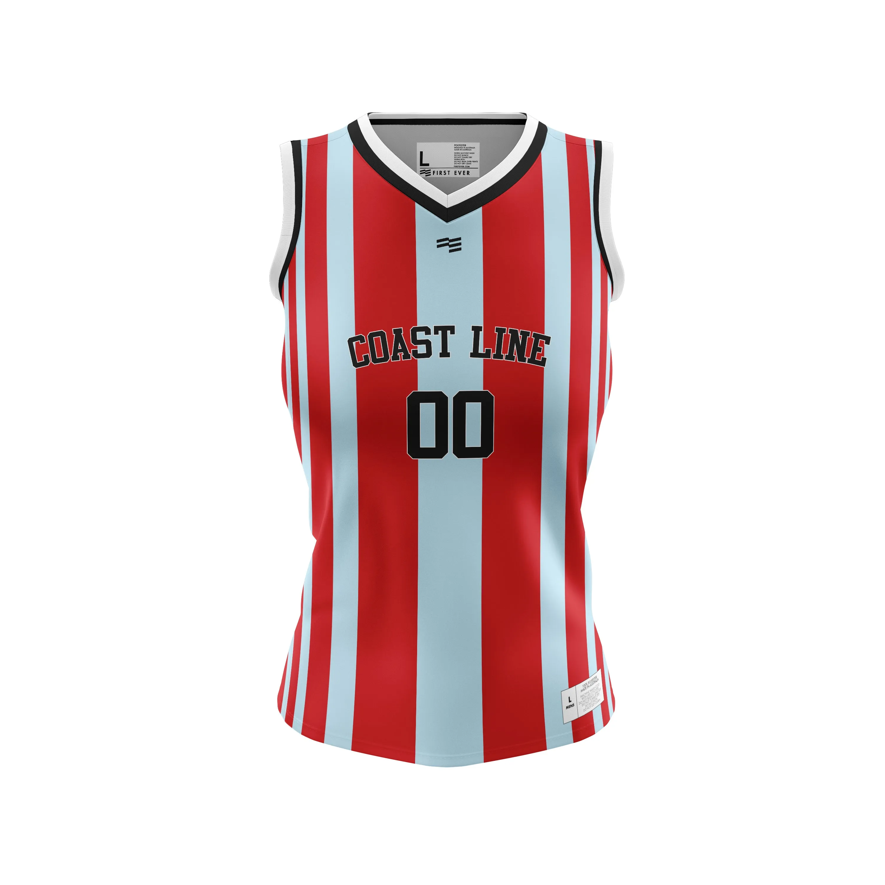 Coastline Basketball Jersey - Womens sold by FE Custom