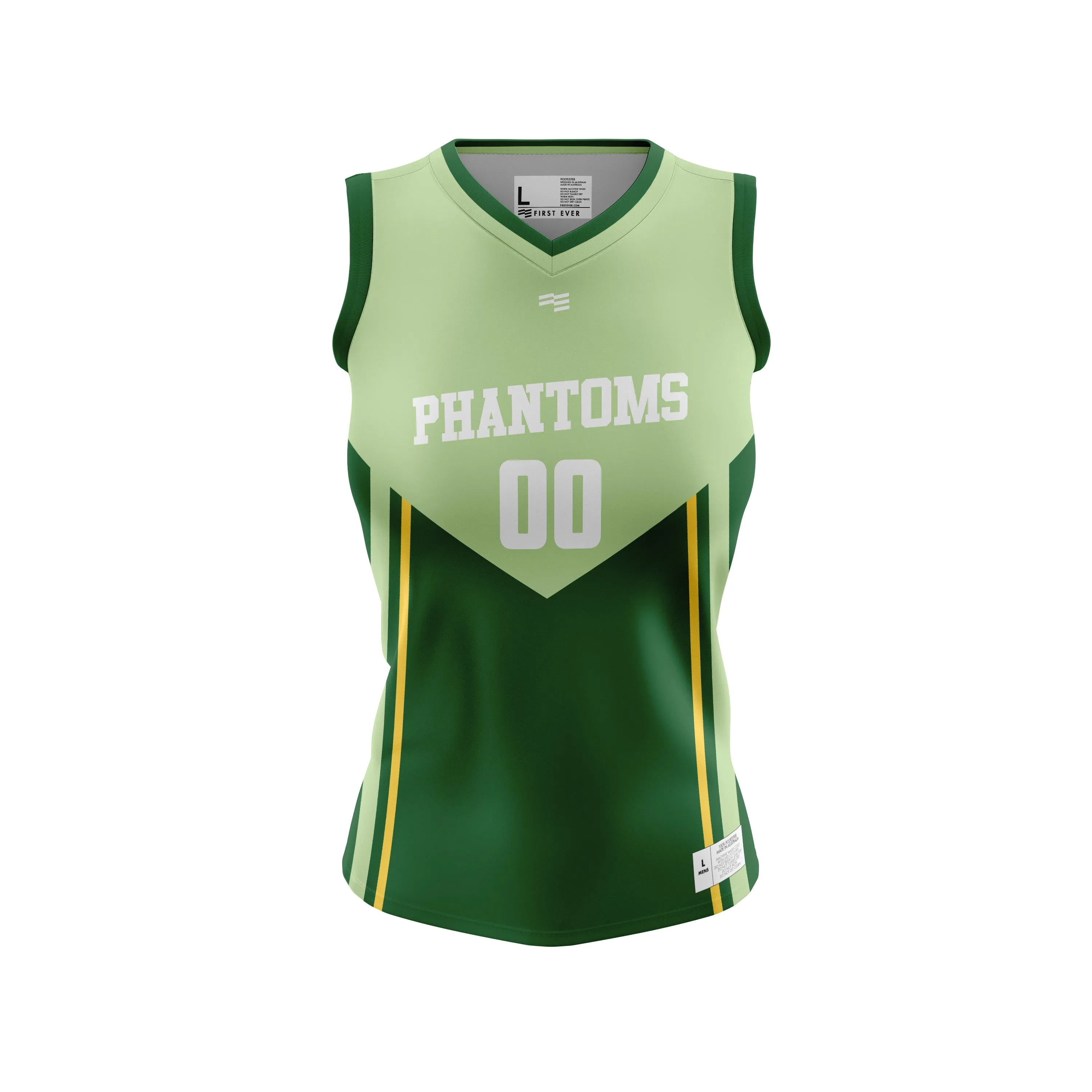 Phantoms Basketball Jersey - Womens sold by FE Custom
