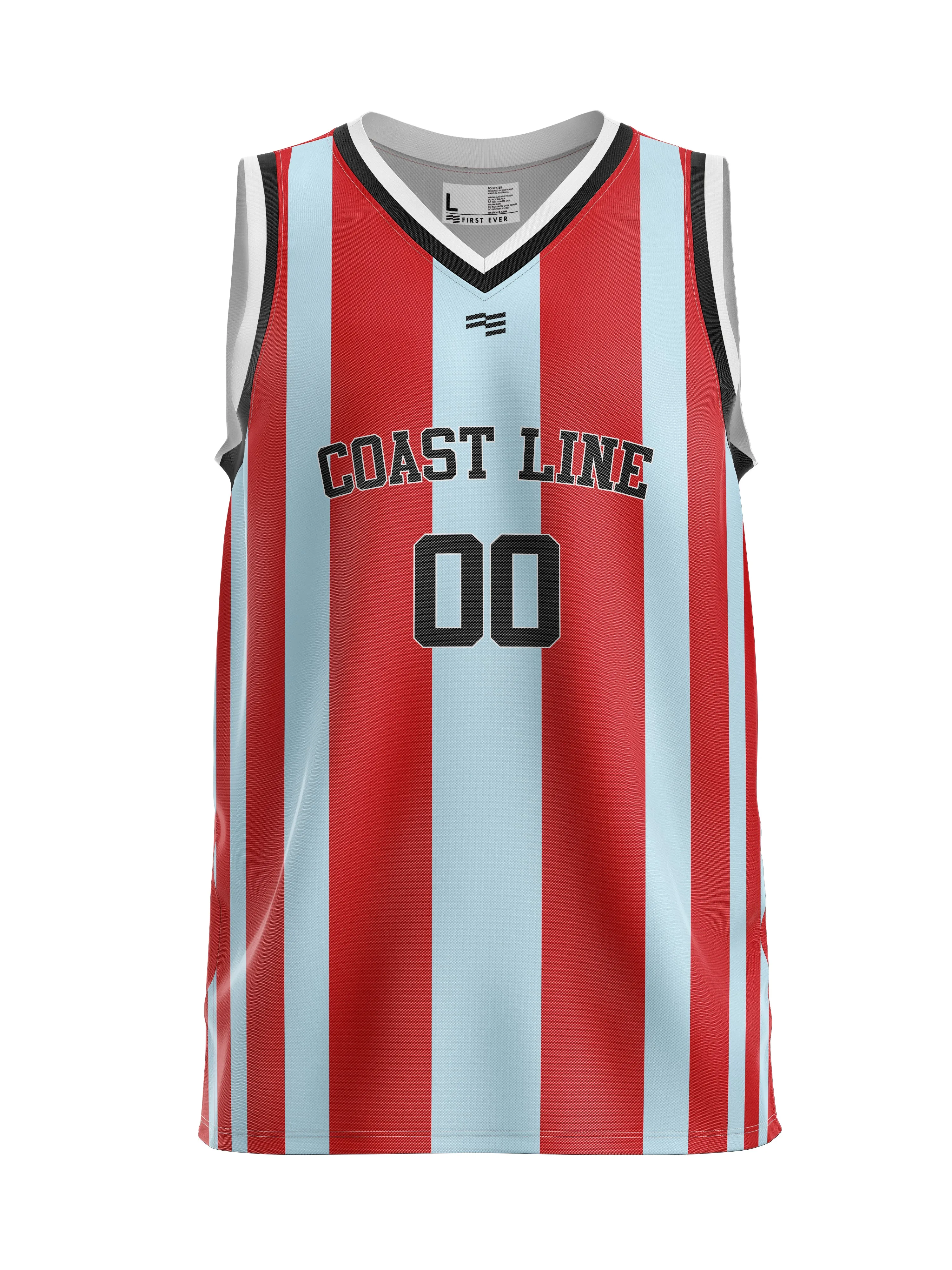 Coastline Basketball Jersey - Mens sold by FE Custom