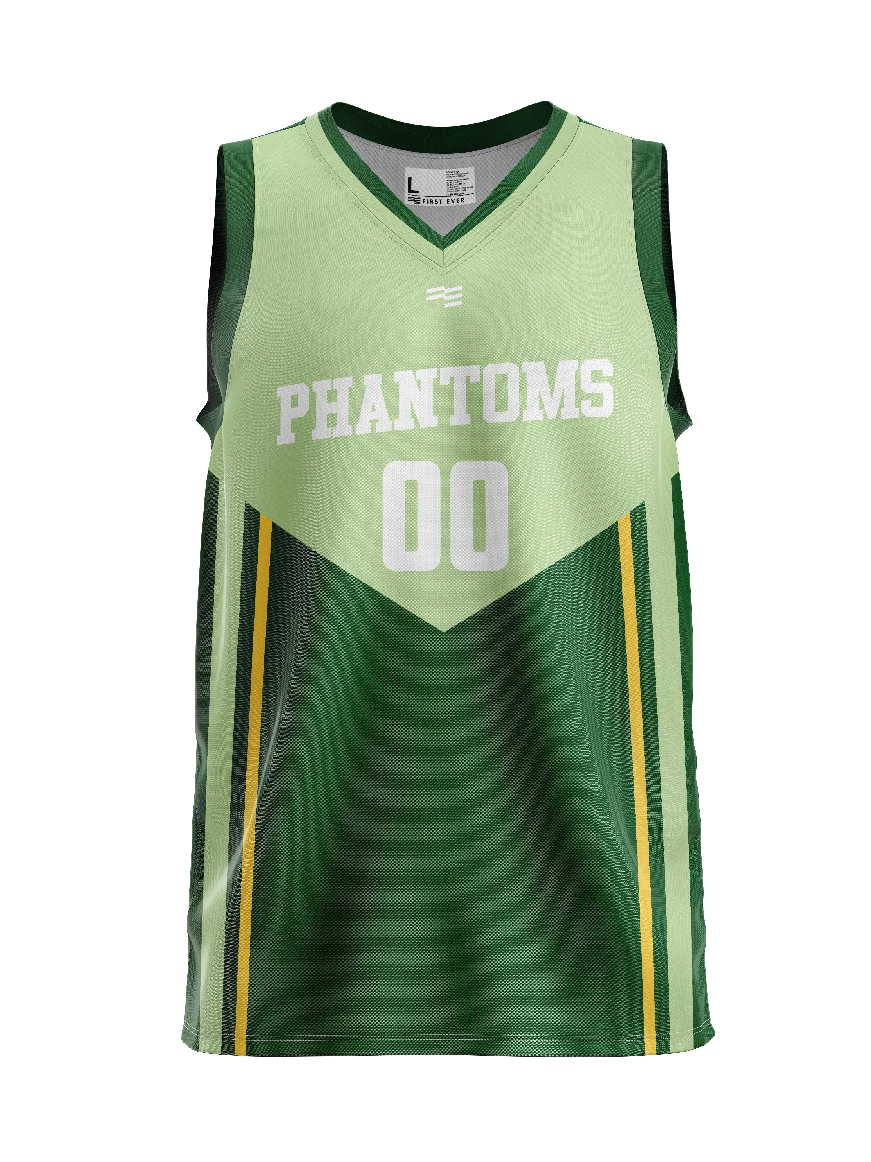 Phantoms Basketball Jersey - Mens sold by FE Custom