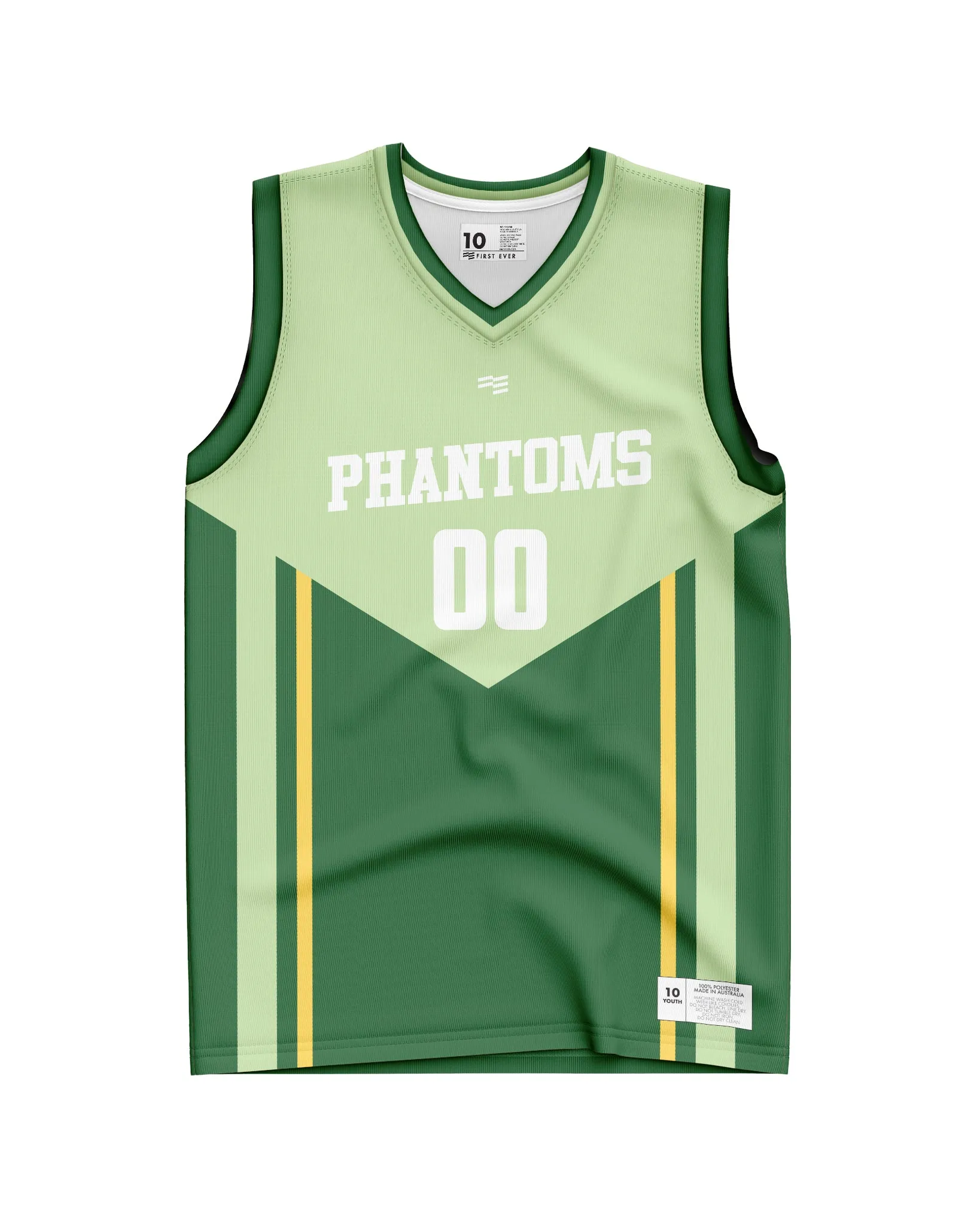 Phantoms Basketball Jersey - Youth sold by FE Custom