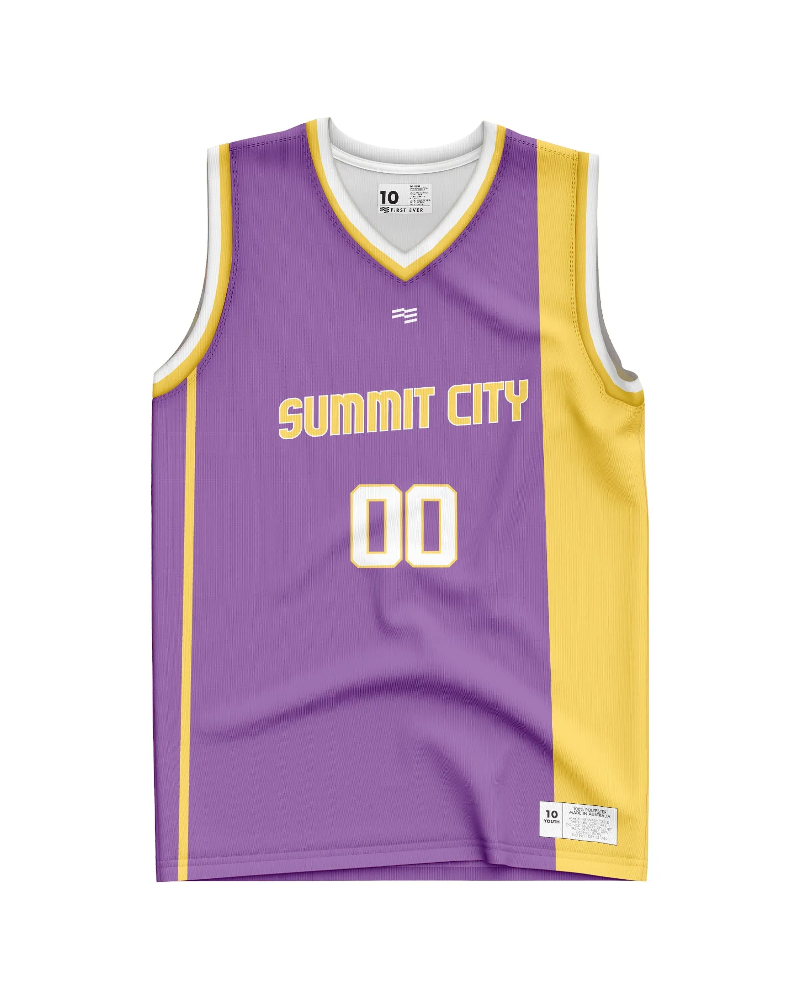Summit City Basketball Jersey - Youth sold by FE Custom