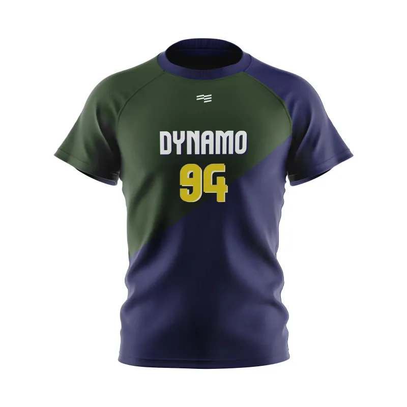 Dynamo Raglan Soccer Jersey - Youth sold by FE Custom