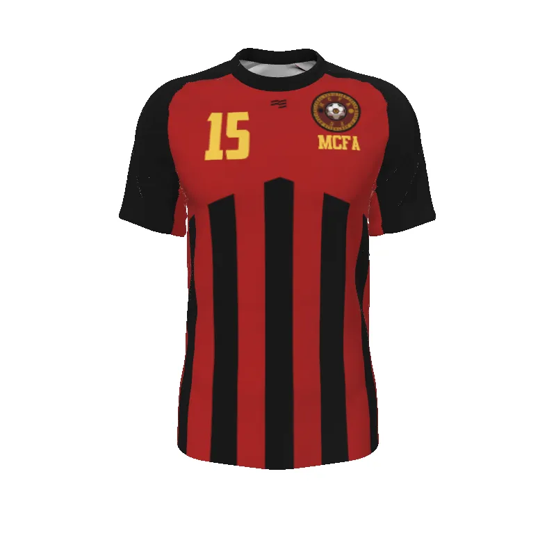 Gunners - Mens Raglan Soccer Jersey (1 items) sold by FE Custom