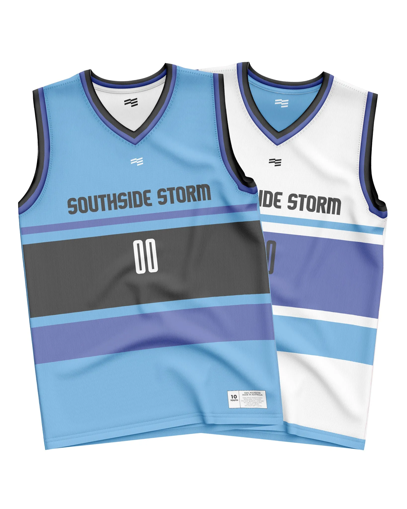 Southside Storm Reversible Jersey - Youth sold by FE Custom