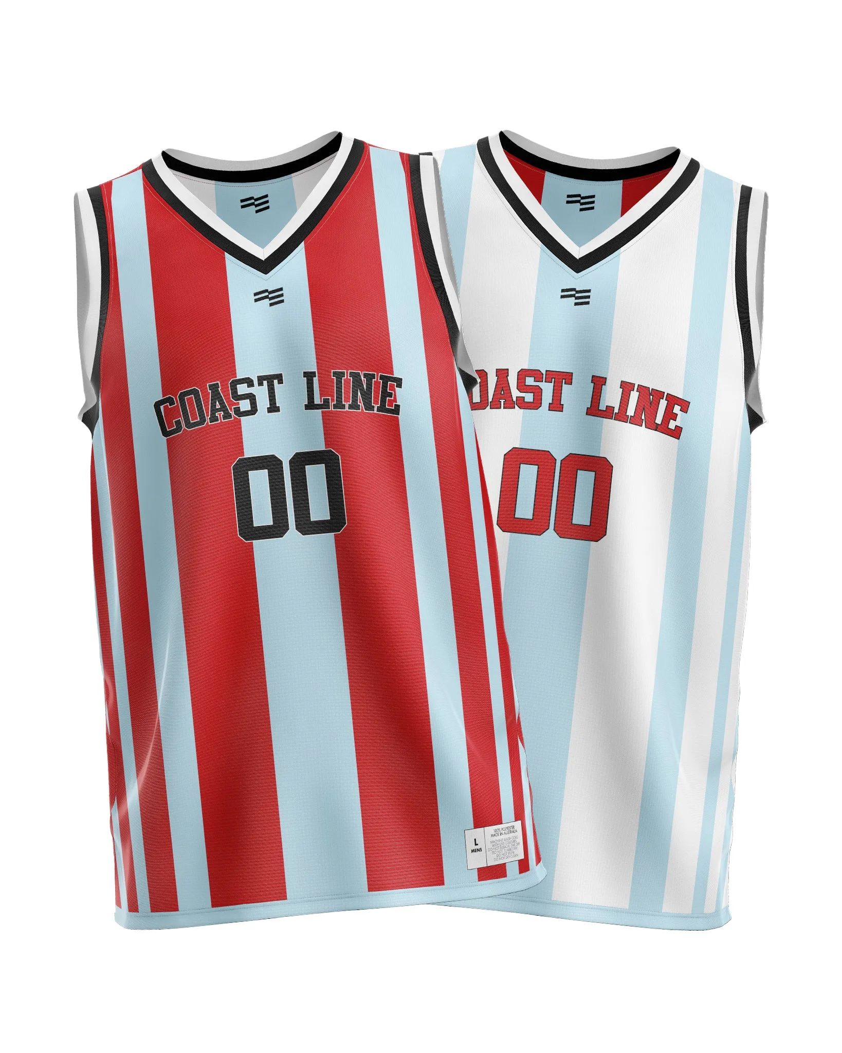 Coastline Reversible Jersey - Mens sold by FE Custom