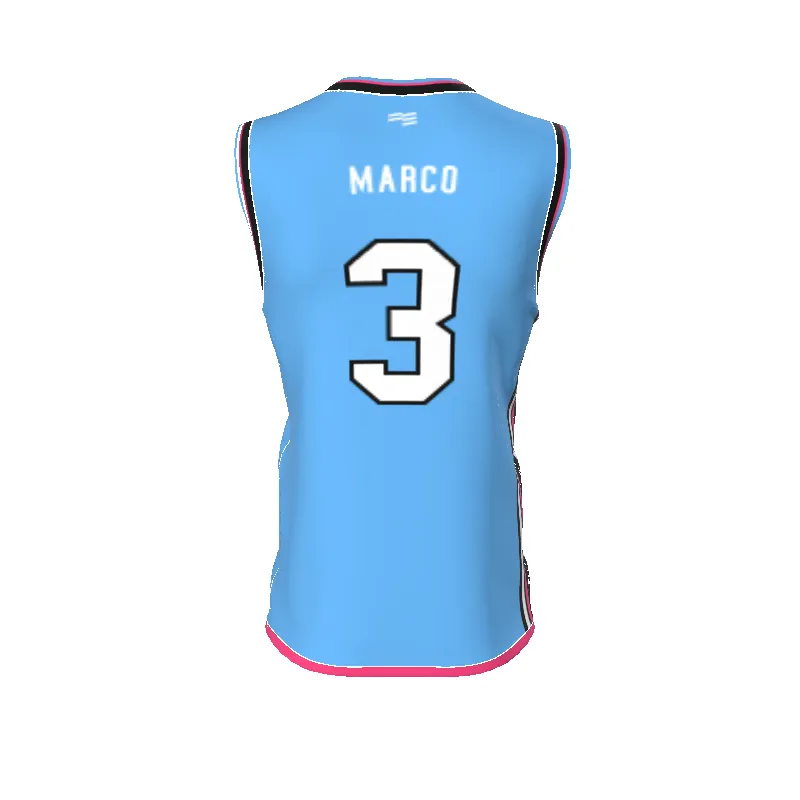 Magic City - Mens Rev. V-Neck Jersey (1 items) sold by FE Custom product image thumbnail 2