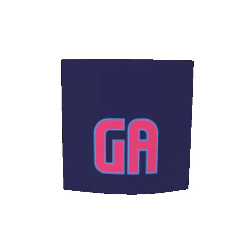 Netball Bib Attachment - Velcro Bib-Dress Att. (7 sold by FE Custom