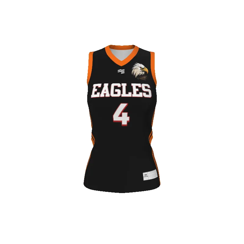 West Coast - Womens V-Neck Jersey (1 items) made by FE Custom