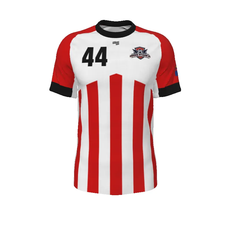 Gunners - Mens Raglan Soccer Jersey (1 items) sold by FE Custom