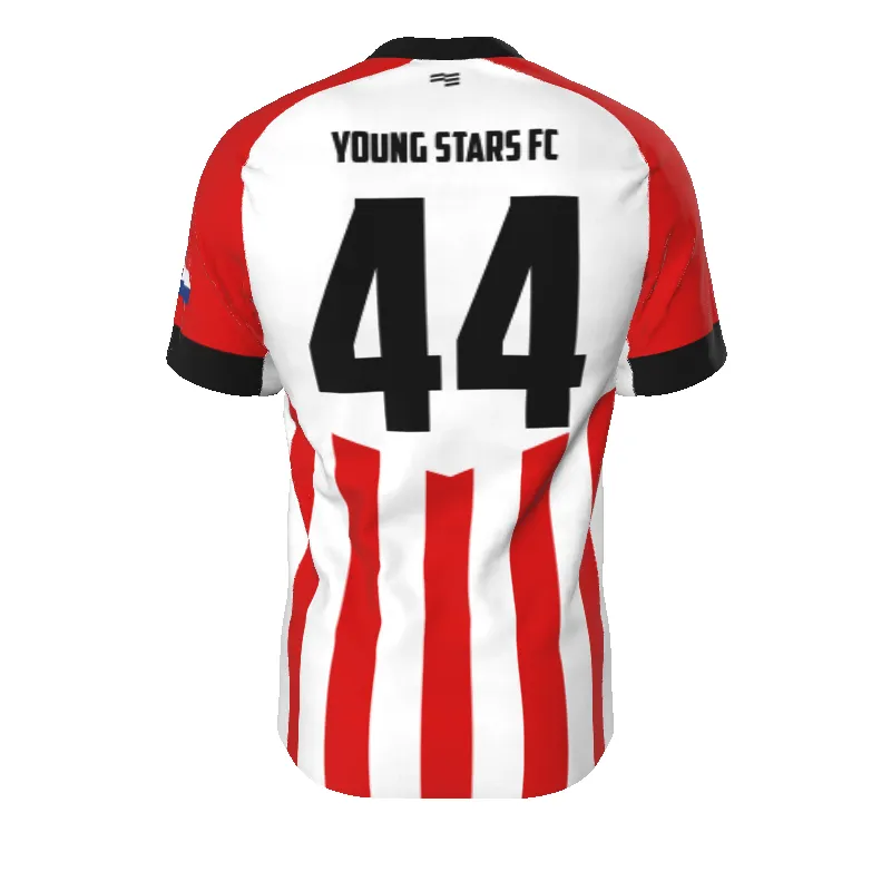 Gunners - Mens Raglan Soccer Jersey (1 items) sold by FE Custom product image thumbnail 2