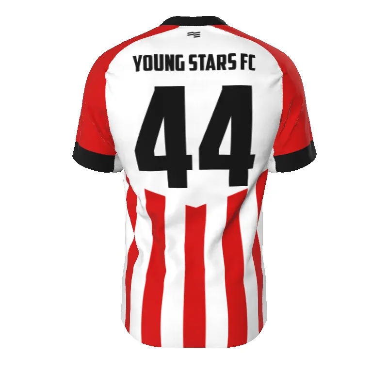 Gunners - Mens Raglan Soccer Jersey (2 items) sold by FE Custom product image thumbnail 2