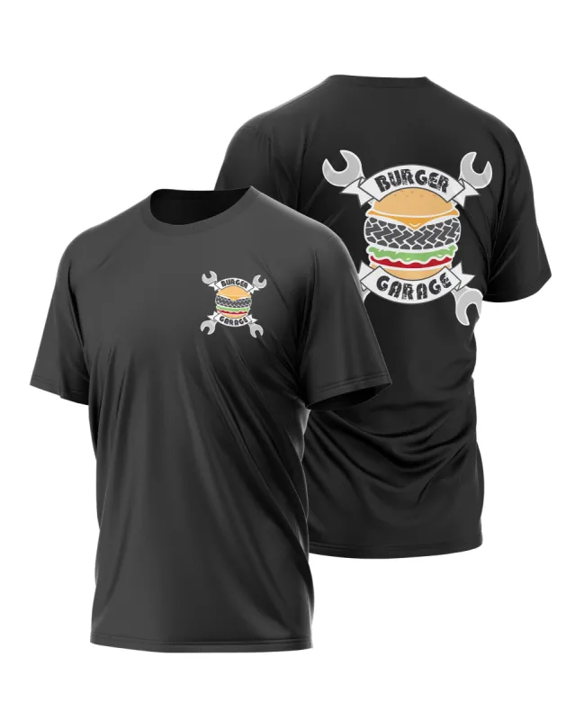 Custom Lifestyle T-Shirt Black - Mens (Front & Back) sold by FE Custom