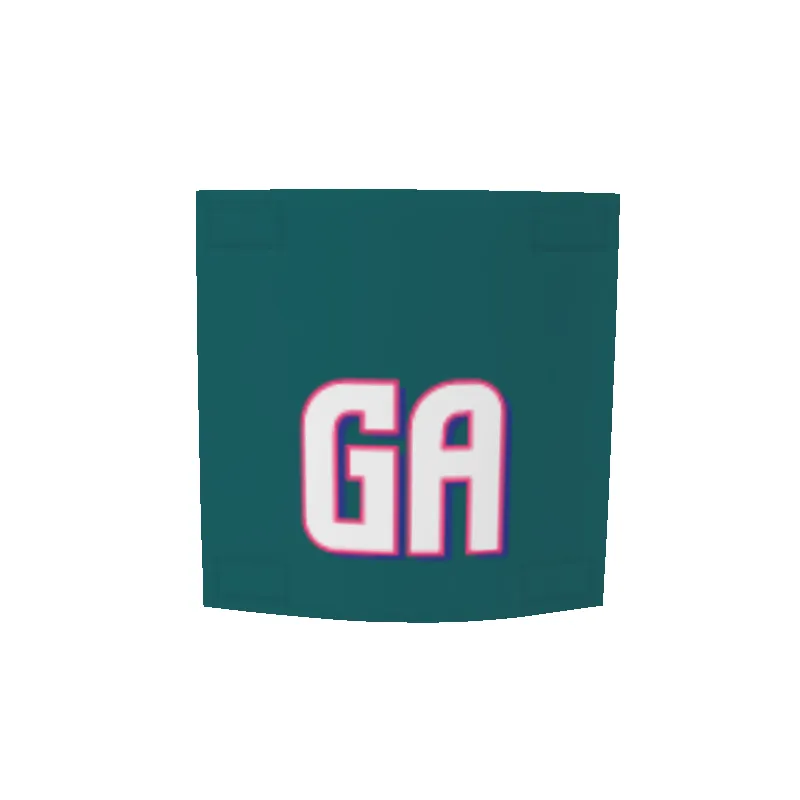 Netball Bib Attachment - Velcro Bib-Dress Att. (1 sold by FE Custom