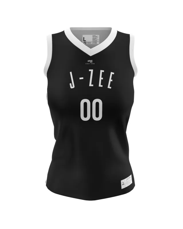 Custom J Zee Basketball Jersey - Womens sold by FE Custom