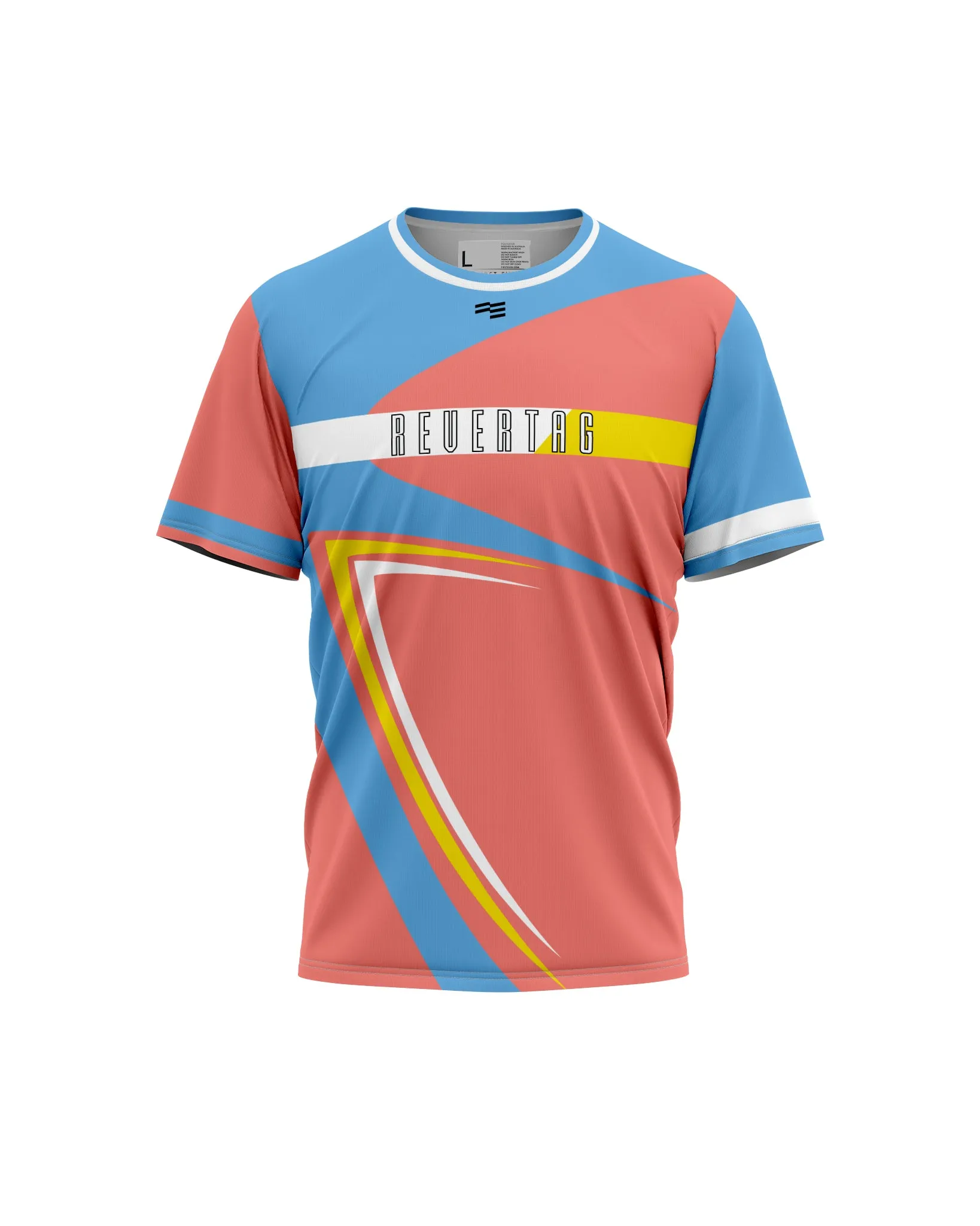 Revertag Tennis T-Shirt - Mens sold by FE Custom