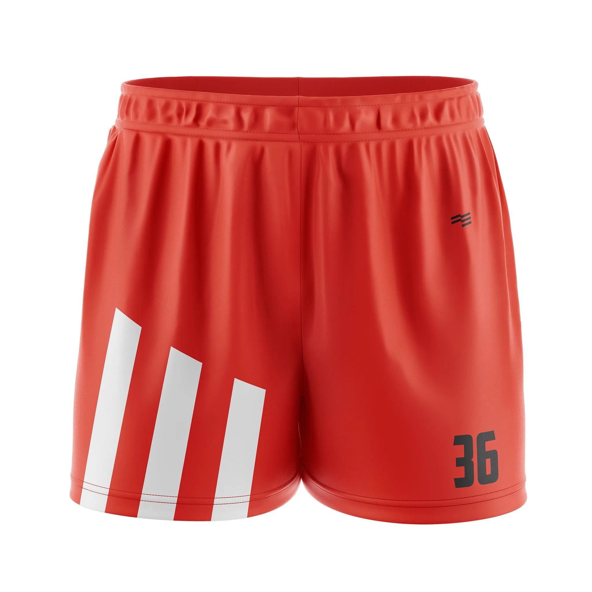 Custom Gunners Soccer Shorts - Mens sold by FE Custom