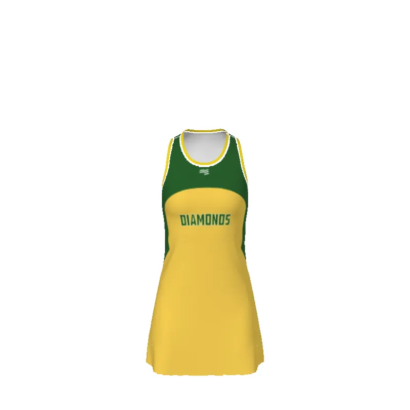 Diamonds - Womens Netball Dress (1 items) sold by FE Custom
