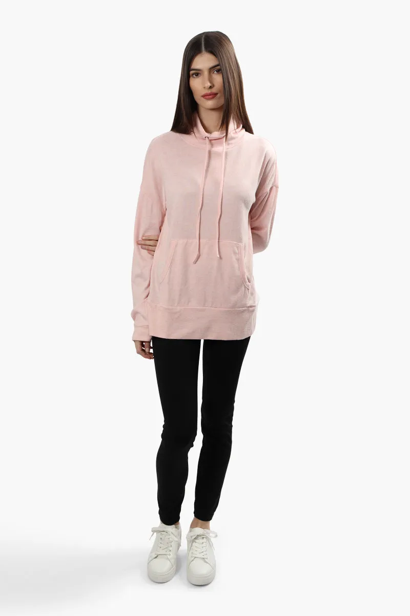 Runaway Bay Cowl Neck Long Sleeve Top - Pink sold by Fairweather product image thumbnail 2