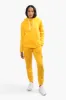 Fahrenheit Fleece Henley Hoodie - Yellow sold by Fairweather