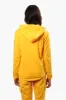 Fahrenheit Fleece Henley Hoodie - Yellow sold by Fairweather