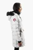 Canada Weather Gear Vegan Fur Hood Parka Jacket - Grey sold by Fairweather