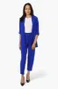 Impress Basic Wide Leg Pants - Blue sold by Fairweather