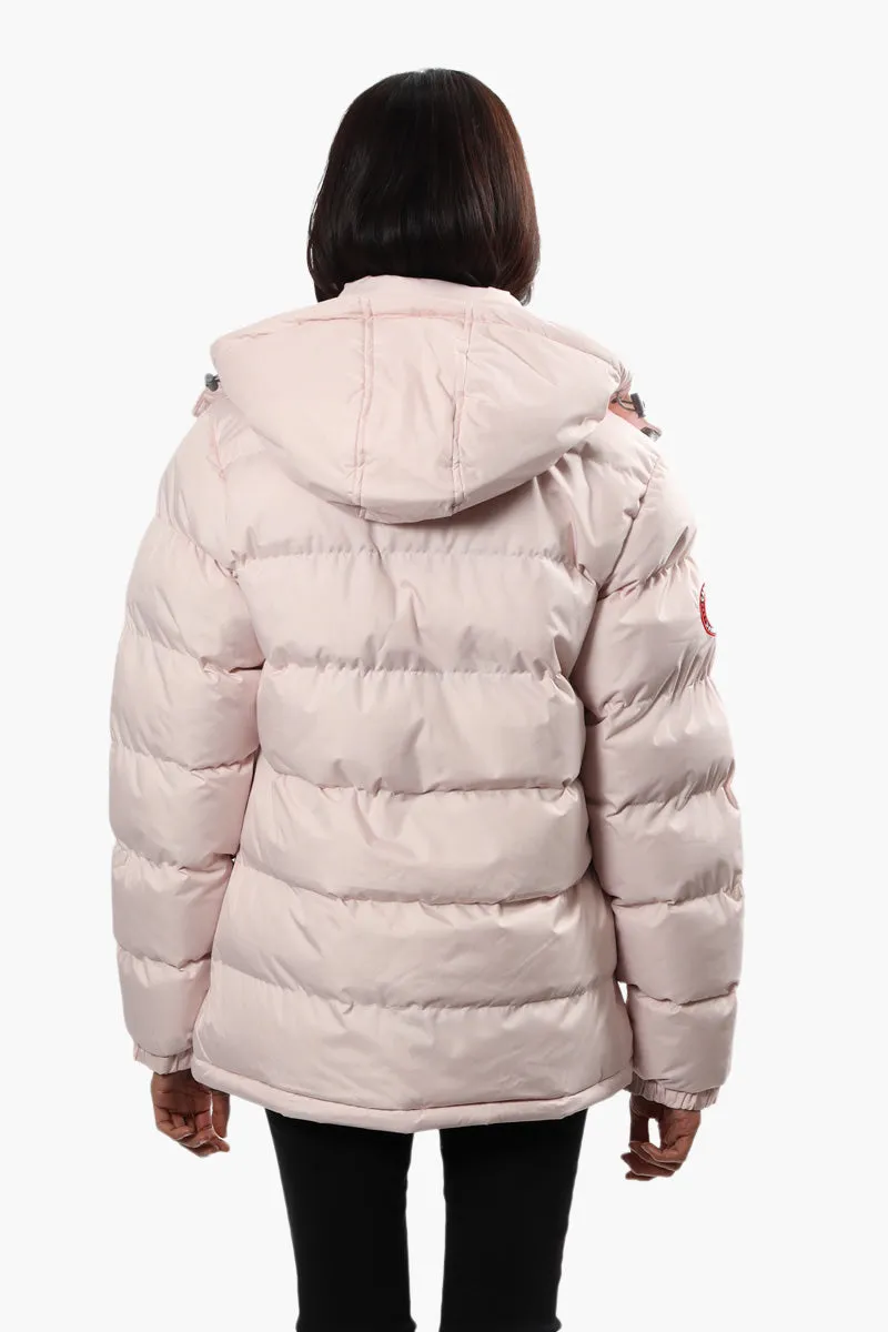 Canada Weather Gear Sherpa Collar Bomber Jacket - Pink sold by Fairweather product image thumbnail 4
