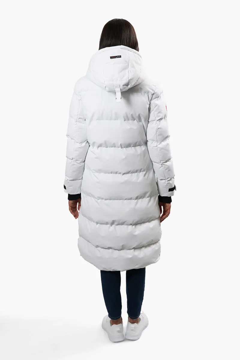 Canada Weather Gear Long Puffer Parka Jacket - White sold by Fairweather product image thumbnail 4