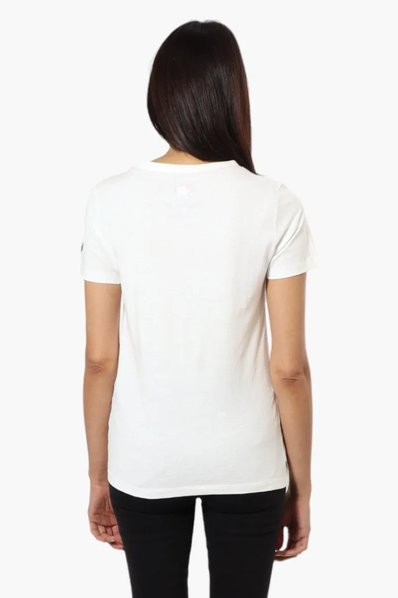 Canada Weather Gear Moose Print Tee - White sold by Fairweather product image thumbnail 4