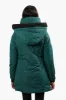 Canada Weather Gear Chevron Stitch Parka Jacket - Green sold by Fairweather