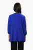 Limite Roll Up Sleeve Open Blazer - Blue sold by Fairweather