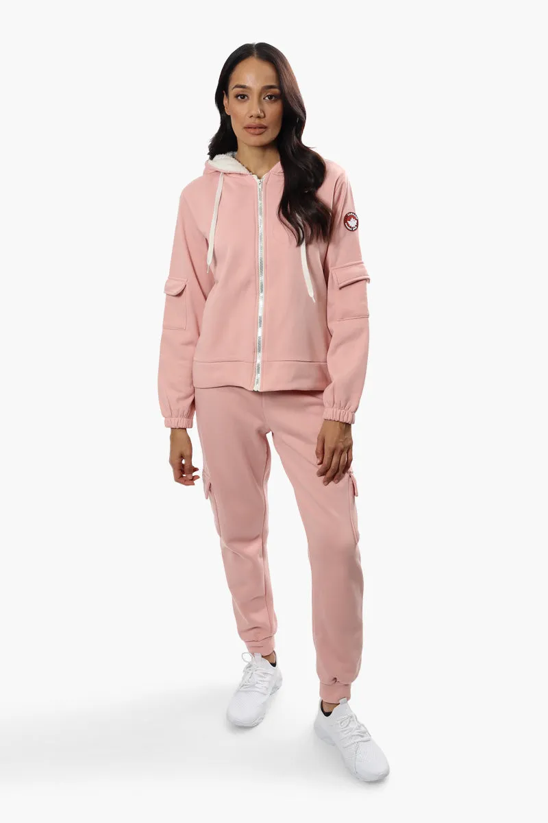 Canada Weather Gear Tie Waist Cargo Joggers - Pink sold by Fairweather product image thumbnail 2